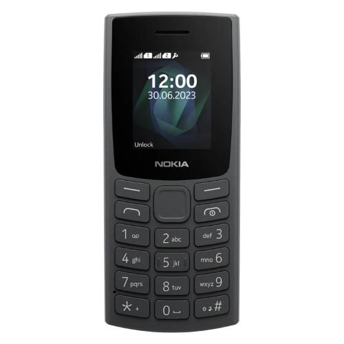 Nokia 105 4.57 cm (1.8") 78.7 g Charcoal Feature phone