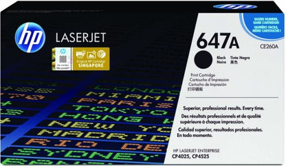 HP CE260A/647A Toner cartridge black, 8.5K pages ISO/IEC 19798 for HP CLJ CM 4540/CP 4025/CP 4520