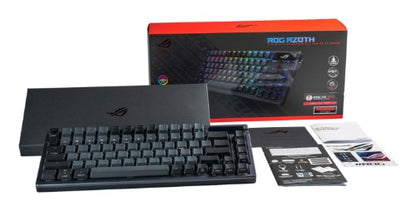 ASUS ROG Azoth keyboard Gaming USB + RF Wireless + Bluetooth QWERTY US English Black