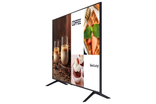 Samsung BE50C-H Digital signage flat panel 127 cm (50") LED Wi-Fi 4K Ultra HD Black Built-in processor Tizen 16/7