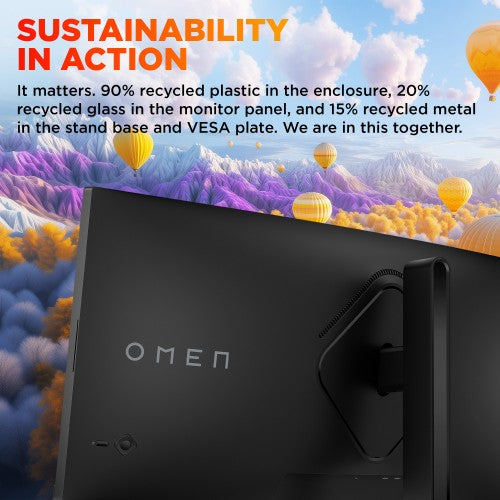 HP OMEN 34 inch WQHD 180Hz Curved Gaming Monitor - 34c G2