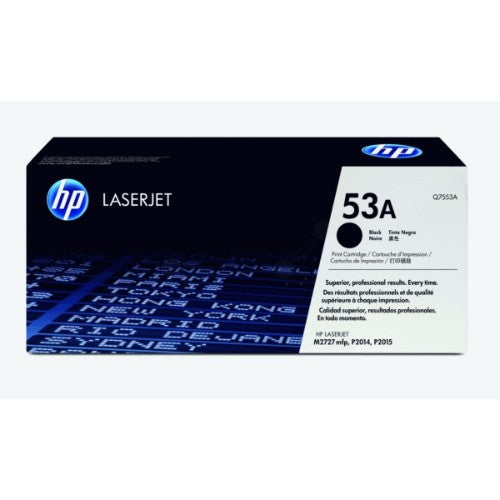 HP Q7553A/53A Toner cartridge black, 3K pages ISO/IEC 19752 for HP LaserJet P 2015