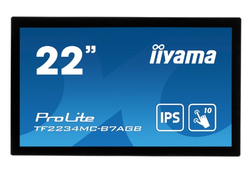 iiyama ProLite TF2234MC-B7AGB computer monitor 54.6 cm (21.5") 1920 x 1080 pixels Full HD LED Touchscreen Multi-user Black