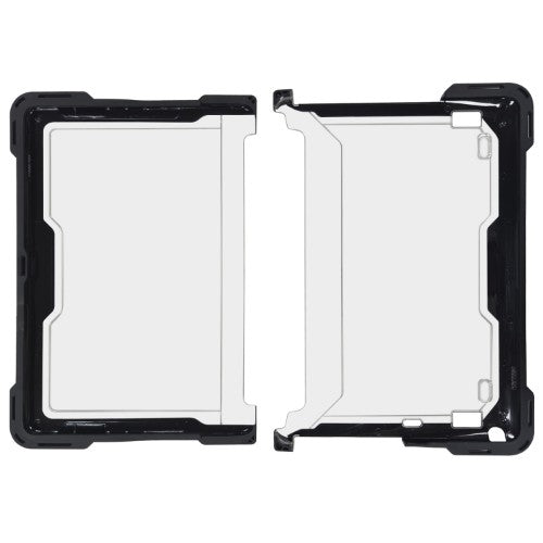 Techair TACHS006 Protective Hard Shell case for Lenovo 100e/100w/300e/300w 4th Gen Chromebook, 11.6 black/clear