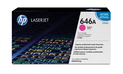 HP CF033A/646A Toner cartridge magenta, 12.5K pages/5% for HP CLJ CM 4540