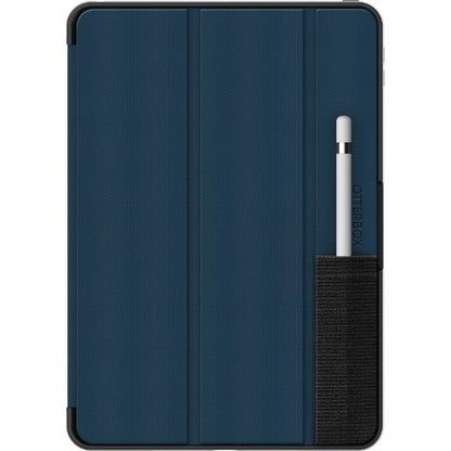 OtterBox Symmetry Folio Case for iPad 7th/8th/9th gen, Shockproof, Drop proof, Slim Protective Folio Case, Tested to Military Standard, Blue, No Retail Packaging