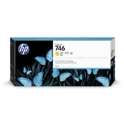 HP P2V79A/746 Ink cartridge yellow 300ml for HP DesignJet Z 6/9+