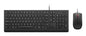 Lenovo 4X31R64409 keyboard Mouse included Universal USB Danish Black