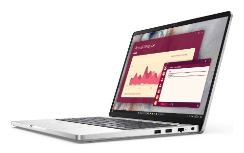 DELL Pro 14 PC14250 Intel Core Ultra 5 235U Laptop 35.6 cm (14") Full HD+ 16 GB DDR5-SDRAM 512 GB SSD Wi-Fi 6E (802.11ax) Windows 11 Pro UK English Platinum