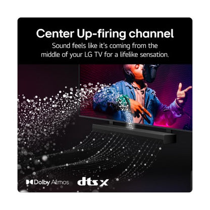 LG US70TY Black 3.1.1 channels 400 W