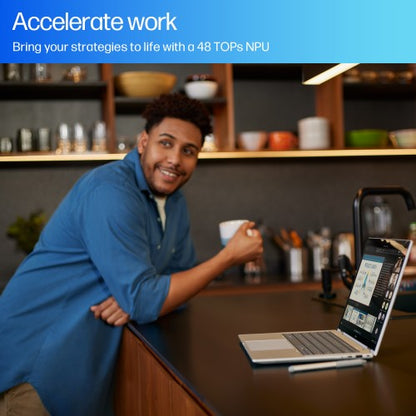 HP EliteBook X Flip G1i Next Gen AI PC Wolf Pro Security Edition Copilot+ PC Intel Core Ultra 7 258V Hybrid (2-in-1) 35.6 cm (14") Touchscreen WUXGA 32 GB LPDDR5x-SDRAM 1 TB SSD Wi-Fi 7 (802.11be) Windows 11 Pro Silver