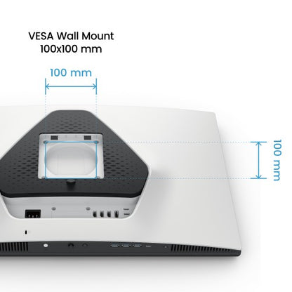 BenQ EX271U computer monitor 68.6 cm (27") 3840 x 2160 pixels 4K Ultra HD LED Black, White