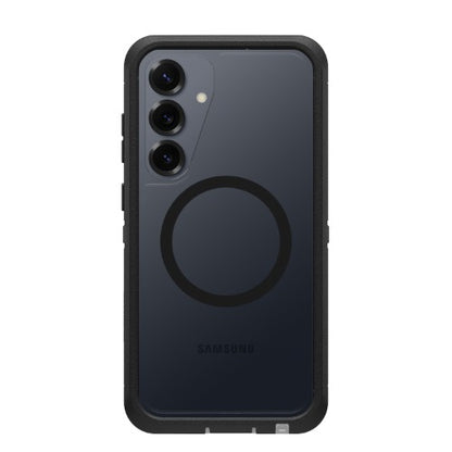 OtterBox Defender XT with Magnets Series for Samsung Galaxy S25+, transparent/black