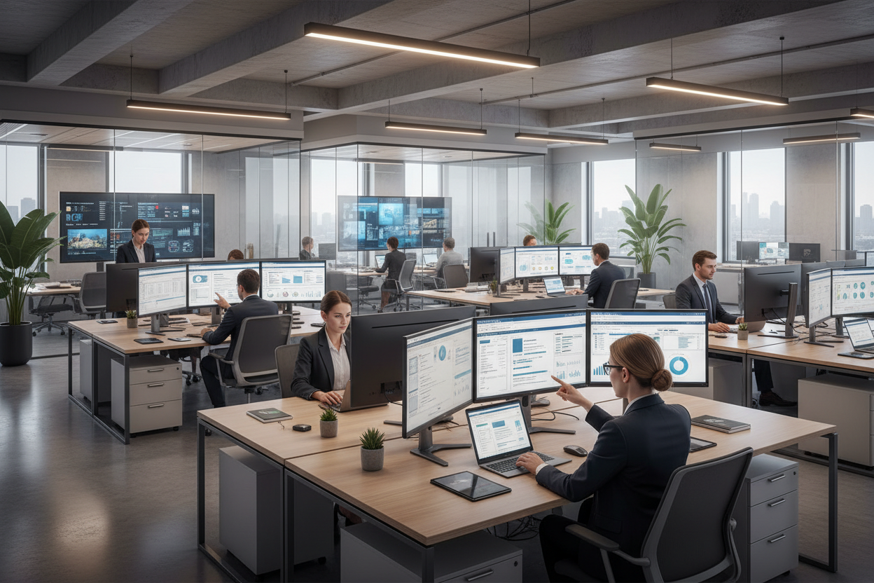 i need a banner of an industry eg solicitors using IT hardware