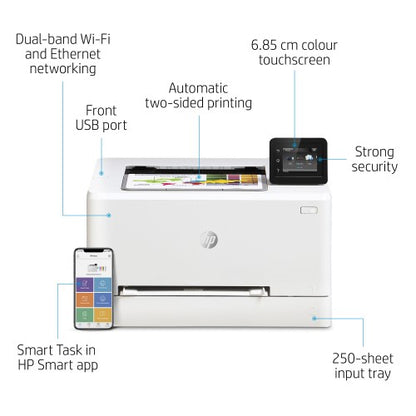 HP Color LaserJet Pro LaserJet Pro M255dw Wireless Color Printer, Duplex
