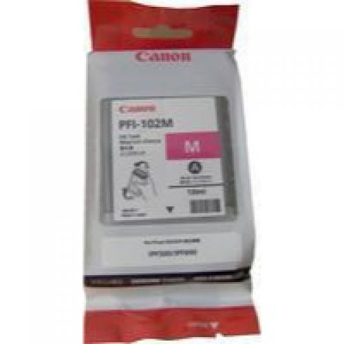 Canon 0897B001/PFI-102M Ink cartridge magenta 130ml for Canon IPF 500/600/700