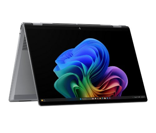 HP OmniBook X Flip Next Gen AI 16-ar0009na Copilot+ PC AMD Ryzen AI 5 340 Hybrid (2-in-1) 40.6 cm (16") Touchscreen 2K 16 GB LPDDR5x-SDRAM 1 TB SSD Wi-Fi 7 (802.11be) Windows 11 Home Silver