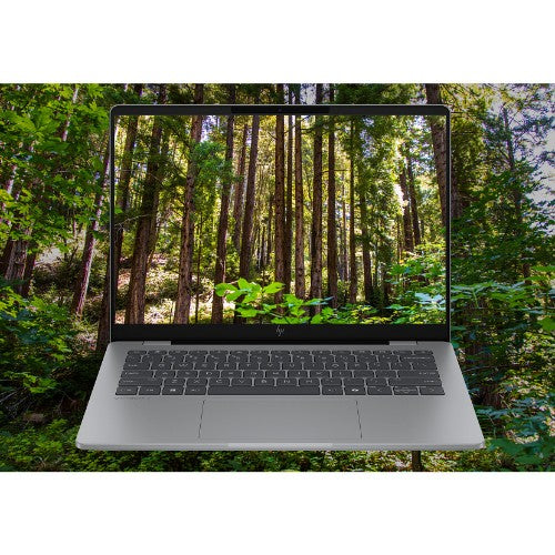HP OmniBook 7 AI 14-fr0005na Intel Core Ultra 5 225U Laptop 35.6 cm (14") 2K 16 GB LPDDR5-SDRAM 512 GB SSD Wi-Fi 7 (802.11be) Windows 11 Home AI PC Silver
