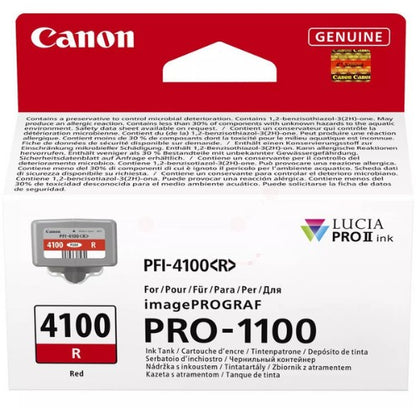 Canon 6785C001/PFI-4100R Ink cartridge red 80ml for Canon IPF PRO-1100