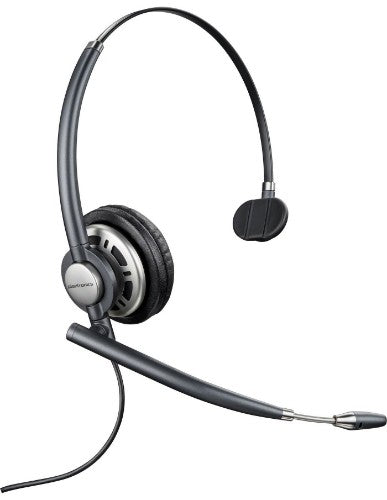 HP Poly EncorePro HW710 Single Ear Headset +Carry Case +Quick Disconnect