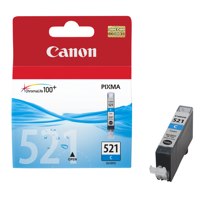 Canon 2934B001/CLI-521C Ink cartridge cyan, 448 pages ISO/IEC 24711 205 Photos 9ml for Canon Pixma IP 3600/MP 980