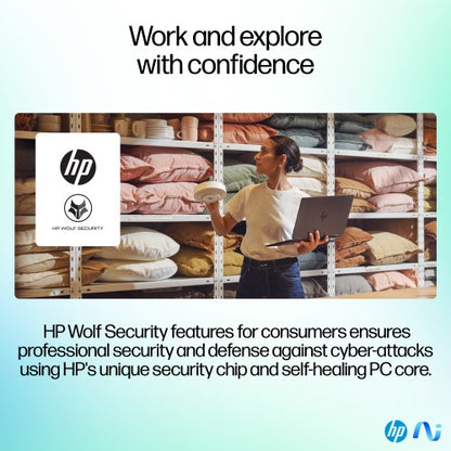 HP OmniBook Ultra Flip 14-fh0000na Copilot+ PC Intel Core Ultra 9 288V Hybrid (2-in-1) 35.6 cm (14") Touchscreen 3K 32 GB LPDDR5x-SDRAM 1 TB SSD Wi-Fi 7 (802.11be) Windows 11 Home Blue