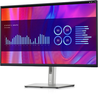 DELL P Series P3223DE computer monitor 80 cm (31.5") 2560 x 1440 pixels Quad HD LCD Black