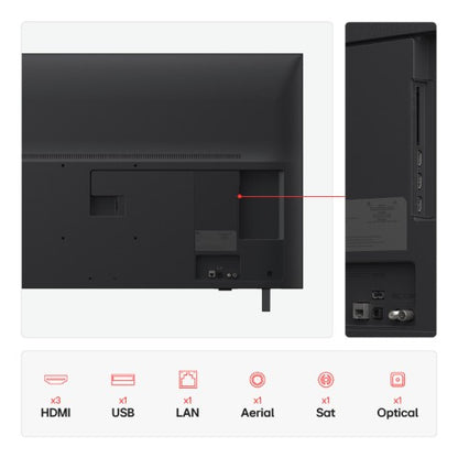 LG 50UA75006LA.AEK TV 127 cm (50") 4K Ultra HD Smart TV Wi-Fi Black