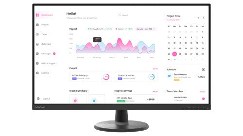Lenovo D32-40 computer monitor 80 cm (31.5") 1920 x 1080 pixels Full HD Black