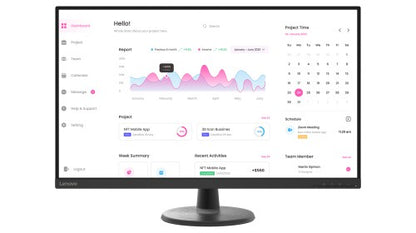 Lenovo D32-40 computer monitor 80 cm (31.5") 1920 x 1080 pixels Full HD Black