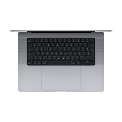 Apple MacBook Pro Apple M M1 Pro Laptop 41.1 cm (16.2") 16 GB 512 GB SSD Wi-Fi 6 (802.11ax) macOS Monterey English Grey