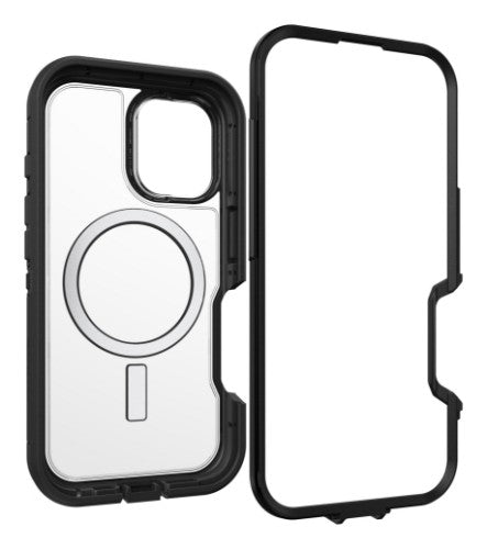 OtterBox Defender Series XT Clear for MagSafe for Apple iPhone 16, Dark Side