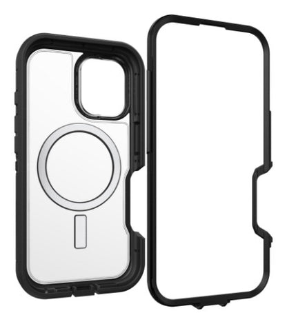 OtterBox Defender Series XT Clear for MagSafe for Apple iPhone 16, Dark Side