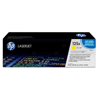 HP CB542A/125A Toner cartridge yellow, 1.4K pages ISO/IEC 19798 for HP CLJ CP 1210