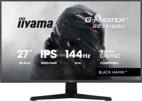 iiyama G-MASTER G2741QSU-B1 computer monitor 68.6 cm (27") 2560 x 1440 pixels Black