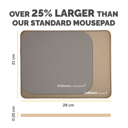 Fellowes Breyta (New) XL Mousepad Sand