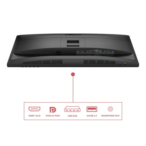 AOC E4 Q27E4CV computer monitor 68.6 cm (27") 2560 x 1440 pixels Quad HD LED Black