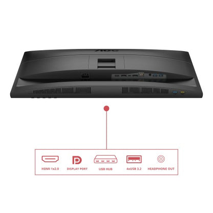 AOC E4 Q27E4CV computer monitor 68.6 cm (27") 2560 x 1440 pixels Quad HD LED Black