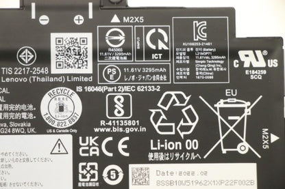 Lenovo 5B10W51861 laptop spare part Battery