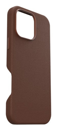OtterBox Symmetry Series Cactus Leather for MagSafe for iPhone 16 Pro Max, Rich Adobe