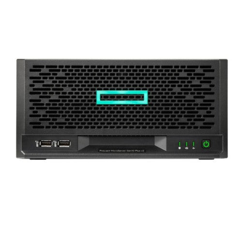 HPE ProLiant MicroServer Gen10+ v2 server 0 GB Ultra Micro Tower Intel® Xeon® E-2314 2.8 GHz 16 GB DDR4-SDRAM 180 W