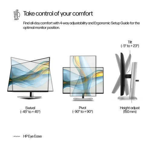 HP Series 5 Pro 24 inch WUXGA Monitor - 524pn