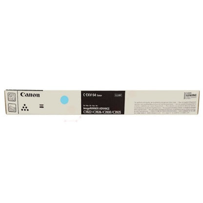 Canon 5754C002/C-EXV64 Toner cyan, 25.5K pages ISO/IEC 19752 for Canon IR-ADV C 3900