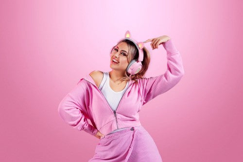 Razer Kraken Kitty V2 Pro Headset Wired Head-band Gaming USB Type-A Pink