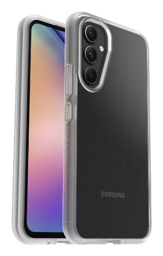 OtterBox React Case for Galaxy A54 5G, Shockproof, Drop proof, Ultra-Slim, Protective Thin Case, Tested to Military Standard, Antimicrobial Protection, clear, No Retail Packaging