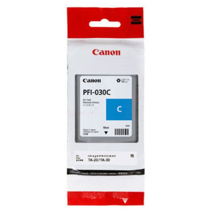 Canon 3490C001/PFI-030C Ink cartridge cyan 55ml for Canon IPF TA-20/TM-240