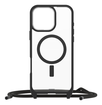 OtterBox React Necklace Series for MagSafe for iPhone 16 Pro Max, Black Crystal