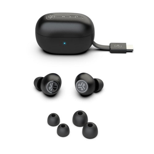 JLab Go Pop ANC Headset True Wireless Stereo (TWS) In-ear Calls/Music/Sport/Everyday USB Type-C Bluetooth Black