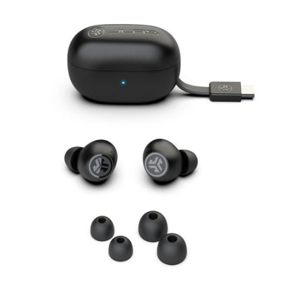 JLab Go Pop ANC Headset True Wireless Stereo (TWS) In-ear Calls/Music/Sport/Everyday USB Type-C Bluetooth Black