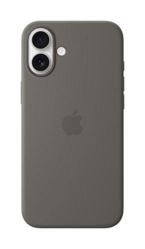 Apple iPhone 16 Plus Silicone Case with MagSafe - Stone Gray